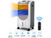 Costway Portable Air Cooler Fan & Heater Humidifier with Washable Filter Remote Control