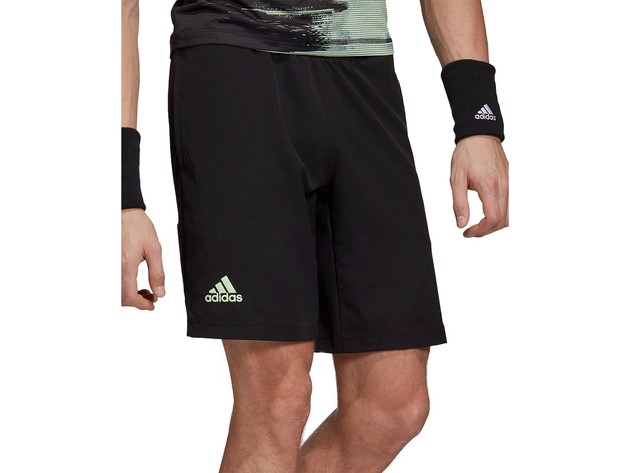 Adidas Men's Climalite Tennis Shorts Black Size Medium