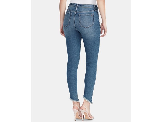 William Women's Rast Sculpted High-Rise Skinny Jeans Blue Size 26