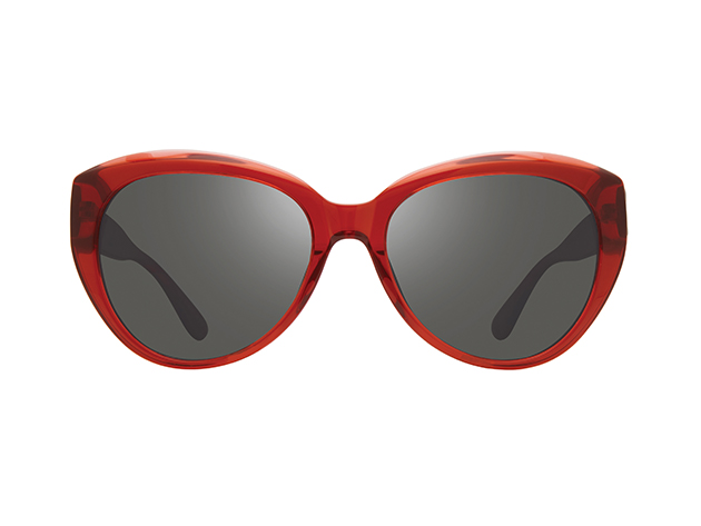 Revo Rose Red & Graphite Cat Eye Sunglasses (Store-Display Model)