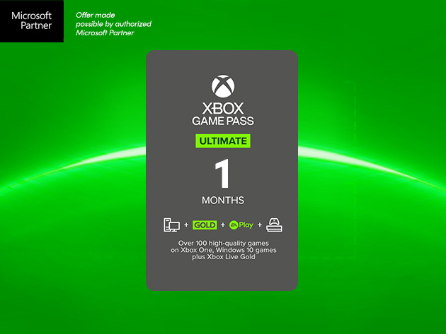 Xbox Game Pass Ultimate: 1 Month Subscription