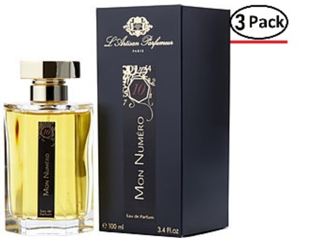 L'ARTISAN PARFUMEUR MON NUMERO 10 by L'Artisan Parfumeur EAU DE PARFUM SPRAY 3.4 OZ for UNISEX ---(Package Of 3)