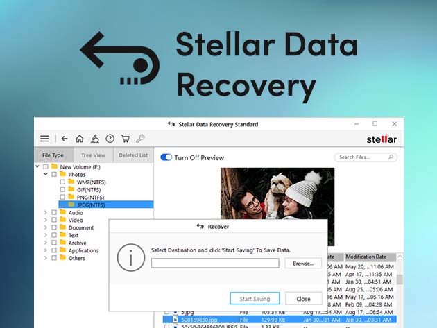 Stellar Data Recovery Standard Windows