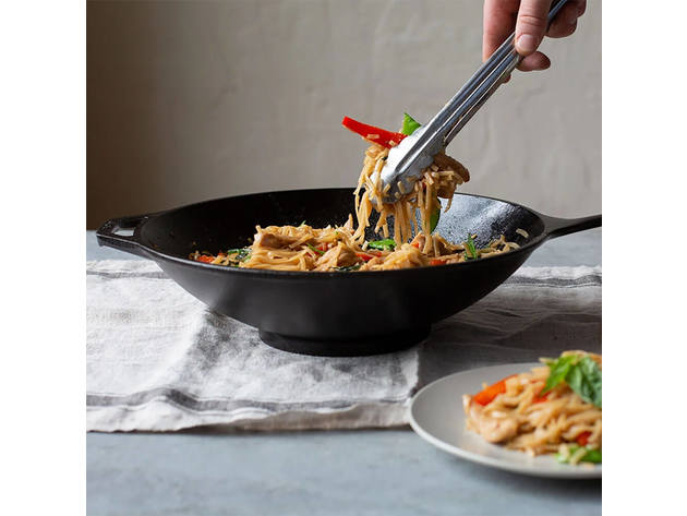 Lodge LC12SF 12 inch Cast Iron Stir Fry Skillet