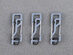Key Titan KT5 Carabiner: 3-Pack (Silver)