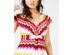Thalia Sodi Women's Printed Maxi Dress Multi Size Large