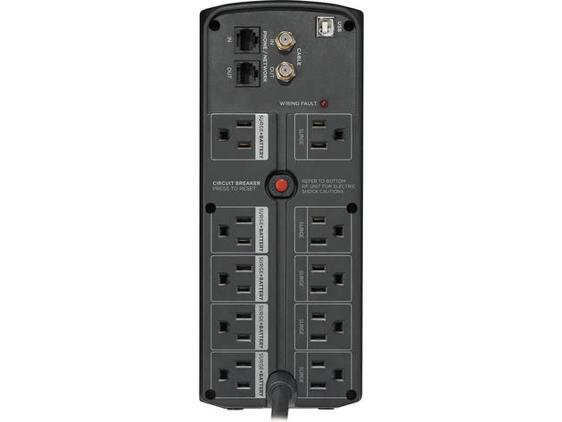 CyberPower LX1325GU 10-Outlet 1325VA Battery Back-Up System