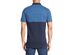 Descendant of Thieves Men's Color Block Polo Shirt with 3 Button-Placket, Size Small, Blue