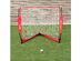 4' Portable Lacrosse Goal Net for Backyard Shooting In/Outdoor Use w/ Carry Bag - Red