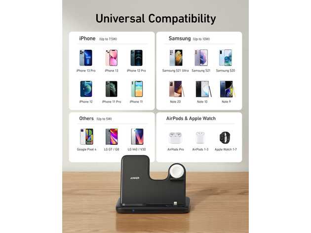 Anker 544 Wireless Charger (4-in-1 stand)