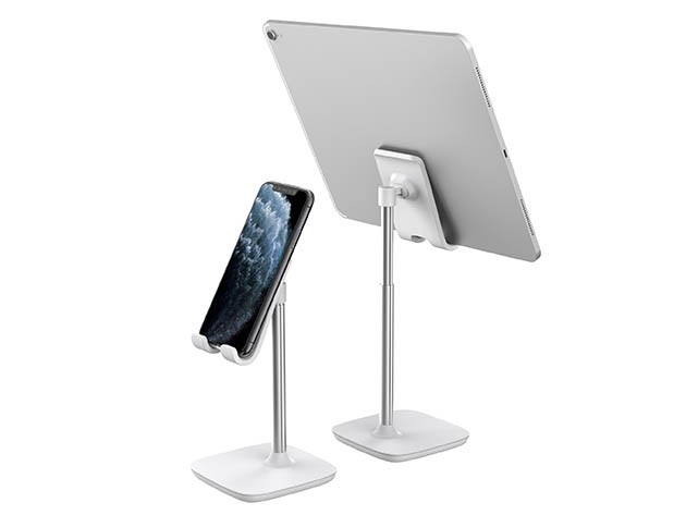 Aduro Elevate Phone & Tablet Holder Stand (White) | Android Authority