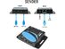 OREI 165-Feet HDMI Over CAT5e/CAT6 Extender with Power Over Cable with IR (EX-165C)