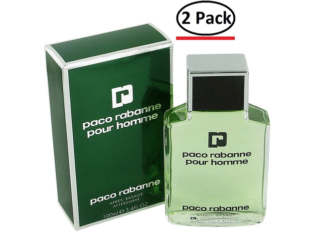 PACO RABANNE by Paco Rabanne After Shave 3.3 oz for Men (Package of 2)