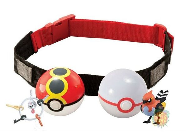 pokemon clip n carry pokeball belt