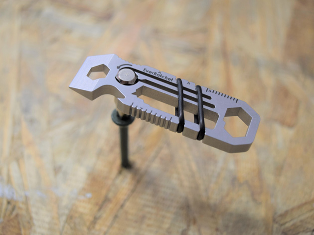 EverRatchet Ratcheting Keychain Multi-Tool