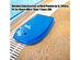 Goplus 42'' Lightweight Super Bodyboard Surfing w/Leash IXPE Deck EPS Core Boarding Blue