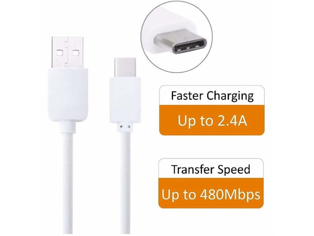 Fast Charging USB Car Charger & USB-C Type C Cable Combo