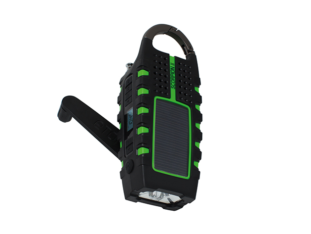 Scorpion II: Rugged Multi-Powered Weather Radio & Flashlight