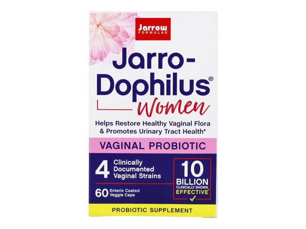 Jarrow Formulas - Jarro-Dophilus Women Vaginal Probiotic 10 Billion CFU - 60 Vegetarian Capsules