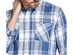Weatherproof Vintage Men's Button Front Flannel Plaid Shirt Beige Size Small