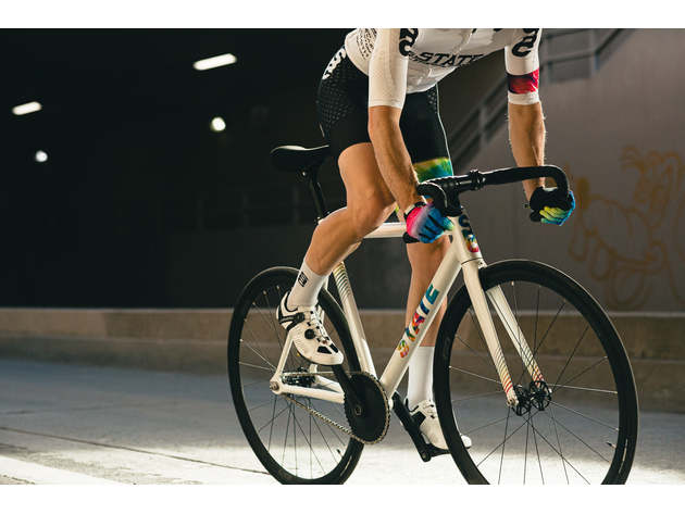 Undefeated Track - Pearl / Tie-Dye Bike