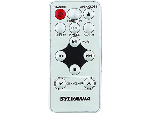 Sylvania SKCR2713 Under Counter CD Player with Radio and Bluetooth