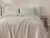Vintage Cotton Waffle Blanket (King/Stone)