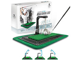 Real Swing Portable Golf Swing Groover Mat