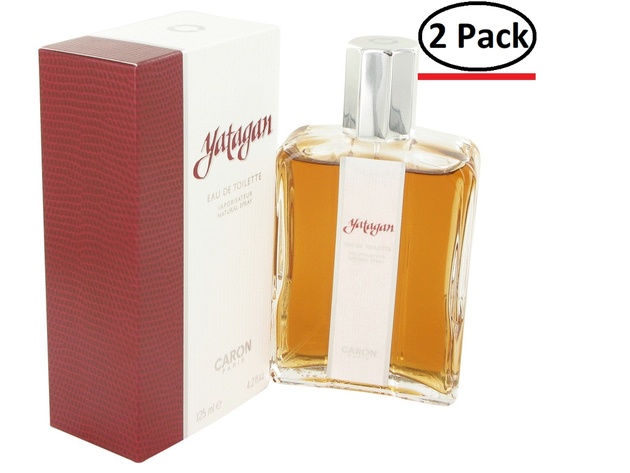 Yatagan by Caron Eau De Toilette Spray 4.2 oz for Men (Package of 2)