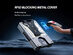 Slim RFID Wallet with Apple FindMy (Black)