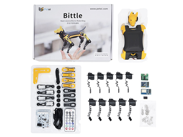 Petoi Bittle: Palm-Sized Robot Dog for STEM & Fun!