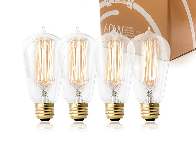 Edison Bulbs: 6-Pack