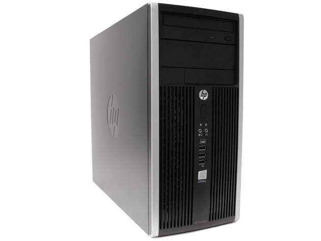 HP Compaq 6200 Tower Computer PC, 3.40 GHz Intel i7 Quad Core Gen 2, 8GB DDR3 RAM, 240GB SSD Hard Drive, Windows 10 Professional 64 bit (Renewed)