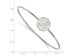 Sterling Silver University of Alabama 'A' Bangle, 8 Inch