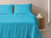 3-Piece Microfiber Sheet Set (Aqua/Twin)