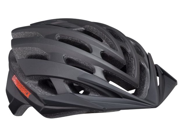 Diamondback Overdrive Mountain Bike Helmet, Medium - Matte Black (New)