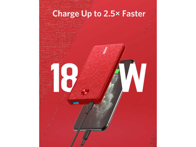 Anker PowerCore III Sense 10K Venetian Red