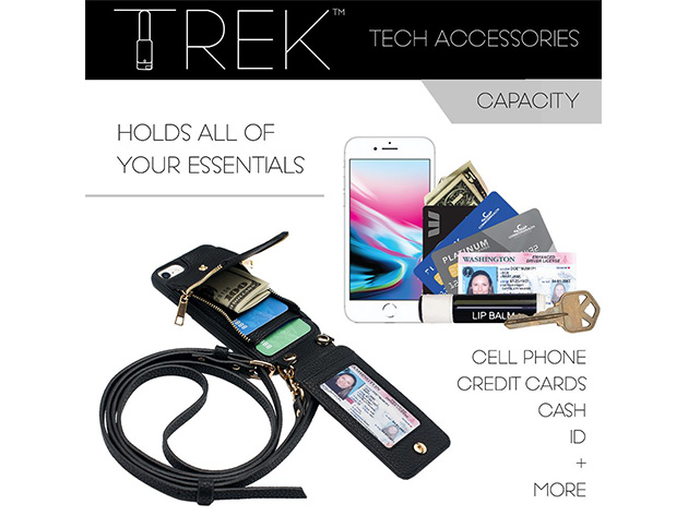 TREK™ Galaxy S8 Compatible Crossbody Case
