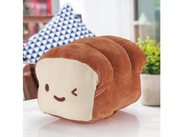 Super Plush Bread Pillow Cushion Doll - Soft Cuddly Plushy Toy for | StackSocial