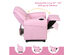 Costway Kids Recliner Armchair Children's Furniture Sofa Seat Couch Chair w/Cup Holder Pink