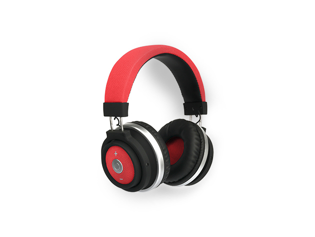 Urge Basics M1 Over-Ear Bluetooth Headphones (Red)