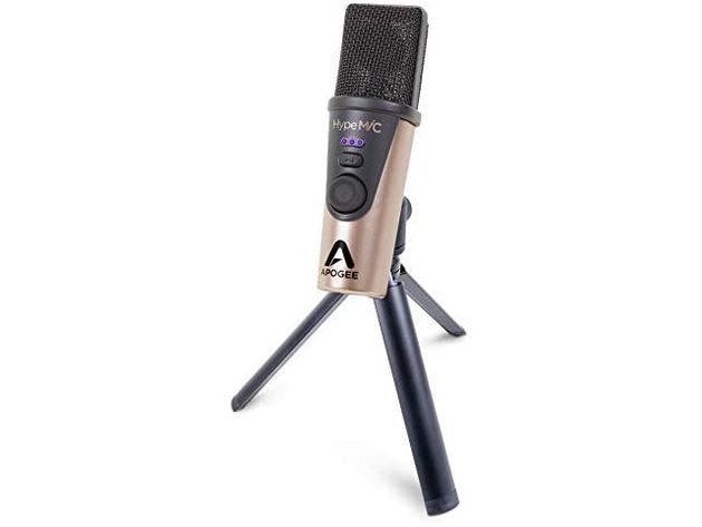 Apogee Hype Mic - USB Microphone with Analog Compression for Capturing Vocals