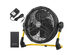 Geek Aire CF100 Cordless 12 inch Rechargeable Outdoor High-Velocity Floor Fan