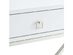 Gekko Side Table Nightstand Chrome White