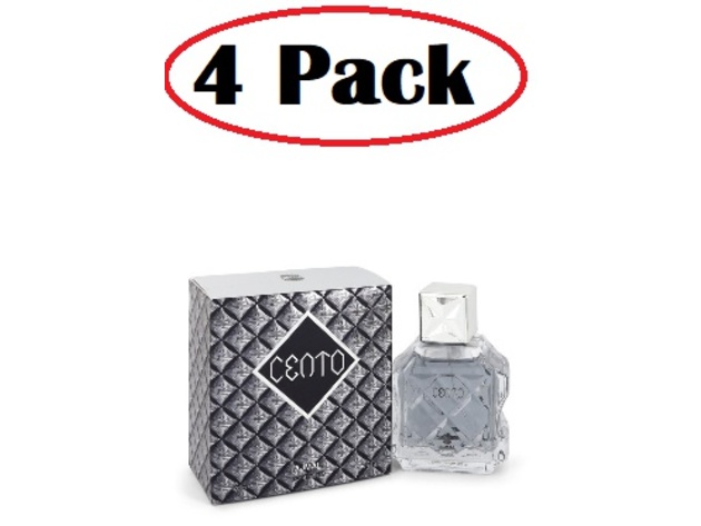 4 Pack of Ajmal Cento by Ajmal Eau De Parfum Spray 3.4 oz