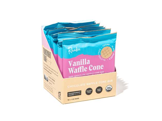 Vanilla Waffle Cone (Box of 10) 