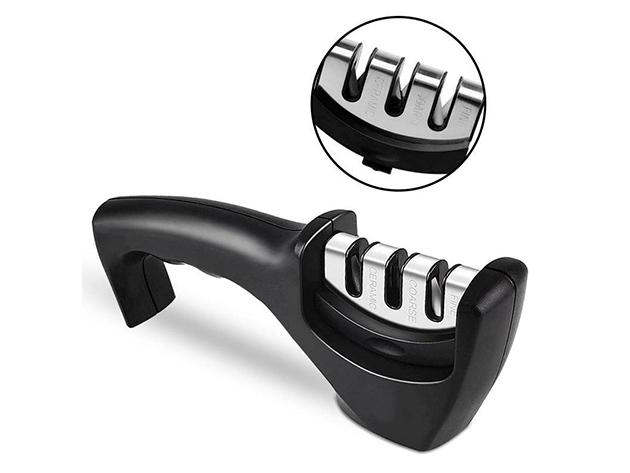 Seido™ Professional 3-Stage Knife Sharpener
