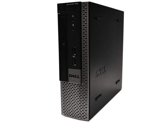 Dell OptiPlex 990 Ultra Small Form Factor Computer PC, 3.2 GHz Intel i5 Quad Core Gen 2, 8GB DDR3 RAM, 120GB SSD Hard Drive, Windows 10 Home 64 bit (Renewed)