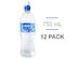 Pure NZ 100% Natural Artesian Water, from New Zealand - 750mL Recycled Bottle (12 Pack), 25.4 FL Oz