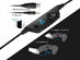 Dragon G3X Ultra Flexible Wired Gaming Headset with Mic (Red)